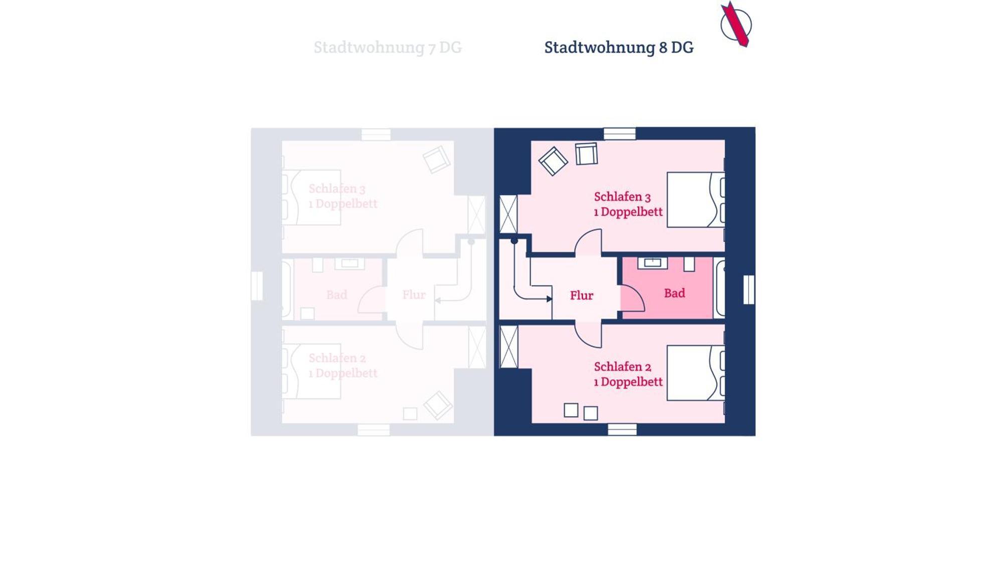 Stadtwohnung 8 Wyk auf Föhr Εξωτερικό φωτογραφία